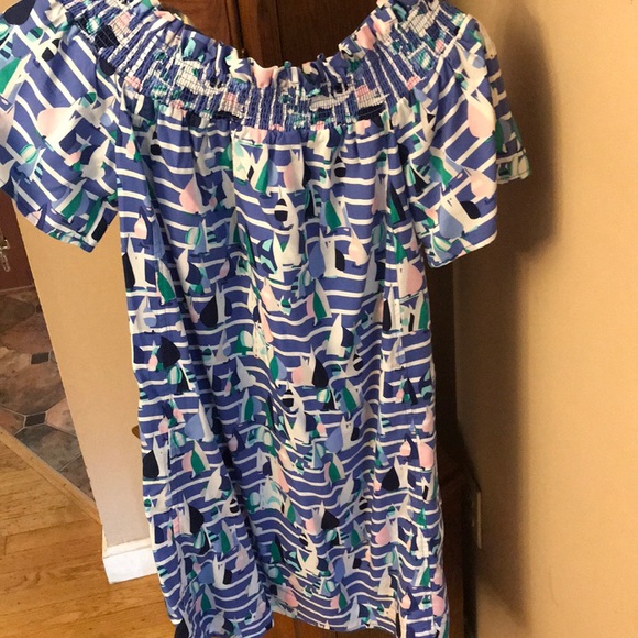 NWT Vineyard Vines off the shoulder dress - Picture 10 of 14